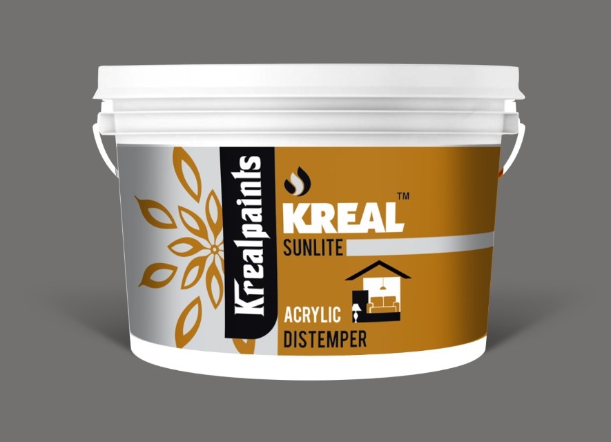 Kreal Sunlite Acrylic Distemper - Kreal Paints 