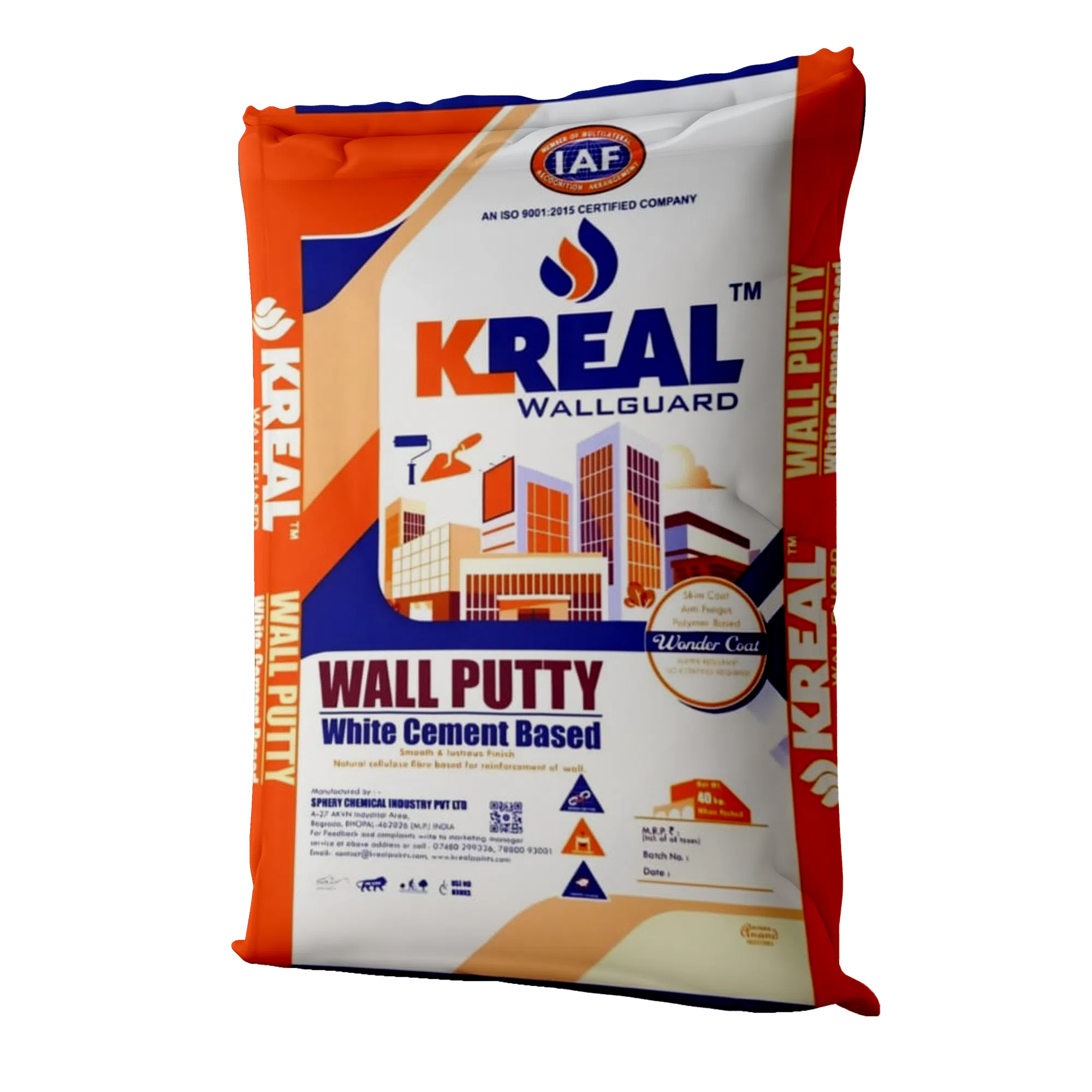 Kreal Wall Guard Wall Putty - Kreal Paints